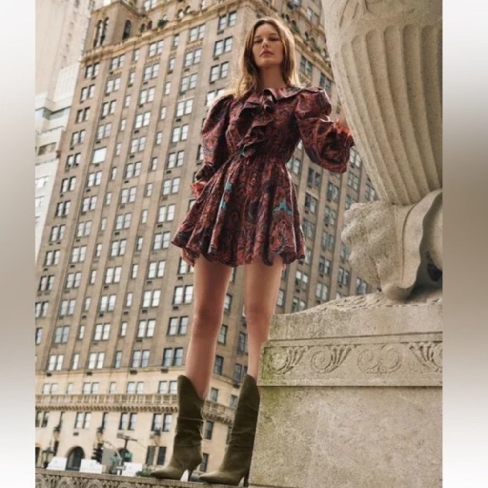 Ulla Johnson Caris Dress Color Carmine